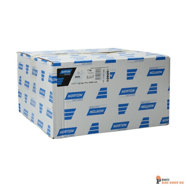 nortonschleifmittel/NORTON_schleifmittel_69957350796 Narrow Belts Norton R929 75.00x2000 GRIT 36_138069